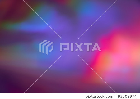 Horizontal abstract bright holographic texture design for drawing and background. Minimalist style. Blurred holographic color. High quality photo Horizontal abstract bright holographic texture design for drawing and background. Minimalist style. Blurred holographic color. High quality photo 93308974