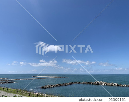 Sea of Japan in August Sea of Japan in August 93309161