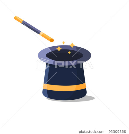 simple magician hats - Stock Illustration [93309868] - PIXTA