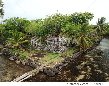 The world heritage site Nan Madol in Pohnpei, Micronesia. 93309938