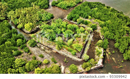 The world heritage site Nan Madol in Pohnpei, Micronesia. The world heritage site Nan Madol in Pohnpei, Micronesia. 93309942