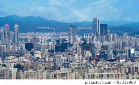 韓國首爾城市景觀 韓國首爾城市景觀 93312969