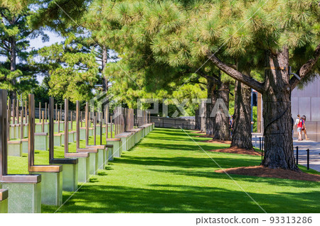 Sunny view of the Oklahoma City National Memorial and Museum Sunny view of the Oklahoma City National Memorial and Museum 93313286