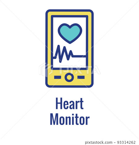 Digital Health Icon w Wearable Technology or Mobile / Tablet image Digital Health Icon w Wearable Technology or Mobile / Tablet image 93314262