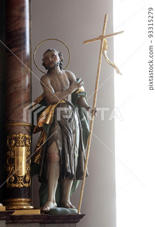 Saint John the Baptist, church of St. Clement in Primisweiler, Germany 93315279