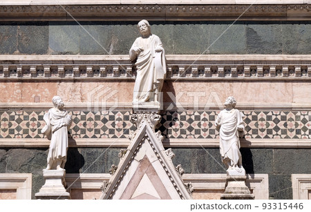 Two Prophets and the Redeemer attributed to Andrea Pisano, Portal on the side-wall of Cattedrale di Santa Maria del Fiore (Cathedral of Saint Mary of the Flower), Florence, Italy Two Prophets and the Redeemer attributed to Andrea Pisano, Portal on the side-wall of Cattedrale di Santa Maria del Fiore (Cathedral of Saint Mary of the Flower), Florence, Italy 93315446