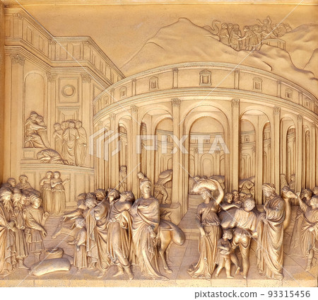 Baptistry of Saint John, Gates of Paradise, The Story of Joseph, Florence, Italy Baptistry of Saint John, Gates of Paradise, The Story of Joseph, Florence, Italy 93315456