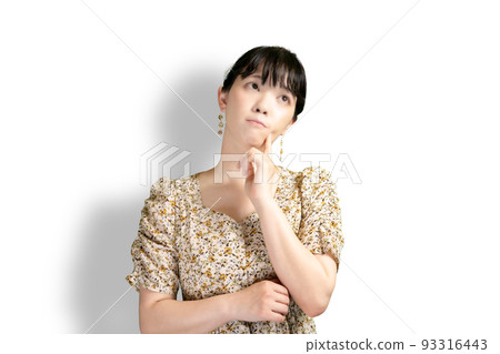 Thinking woman Thinking woman 93316443