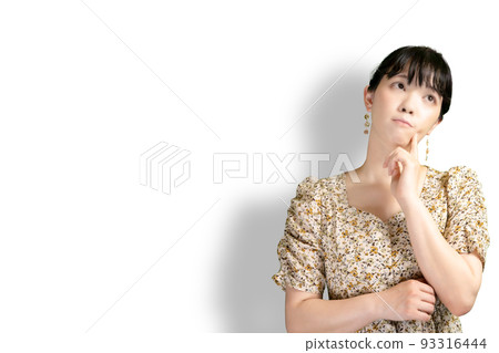 Thinking woman 93316444