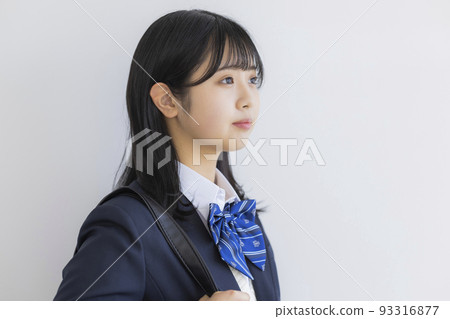 Schoolgirl in uniform High school junior high school Schoolgirl in uniform High school junior high school 93316877