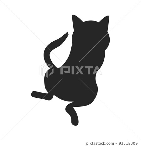 Cat icon vector. Linear style sign for mobile concept and web