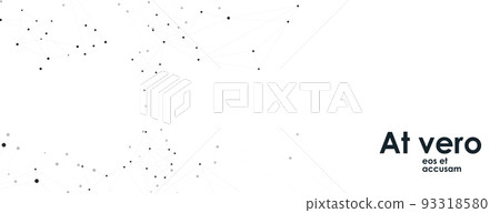 Technical network design. Chemistry connected element, Vector technology illustration. Polygonal abstract shapes Technical network design. Chemistry connected element, Vector technology illustration. Polygonal abstract shapes 93318580
