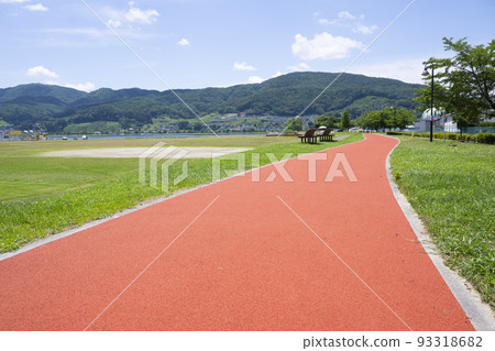 Jogging course Running course Cycling course 93318682