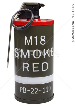 M18 Red smoke hand grenade 93319477