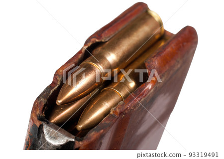 AK47 gun magazin with rounds AK47 gun magazin with rounds 93319491