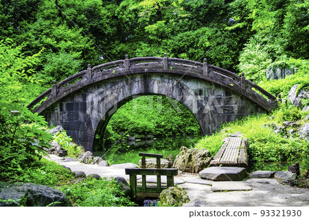 東京小石川後樂園圓月橋 93321930