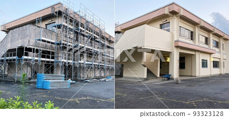 Before and after construction 93323128