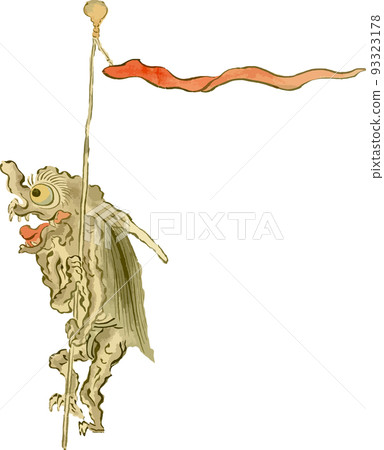 帶旗幟的妖精 93323178