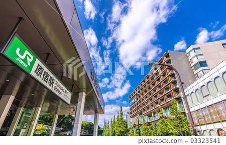 Tokyo cityscape in Japan Over 260,000, the highest number in the country for two consecutive days. The world's highest number for 4 weeks ... = August 19, Harajuku Station, Tokyo 93323541