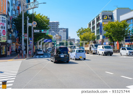 福岡市佐原區西陣附近風景 脅山口西方向13:00左右西陣紅綠燈 福岡市佐原區西陣附近風景 脅山口西方向13:00左右西陣紅綠燈 93325744