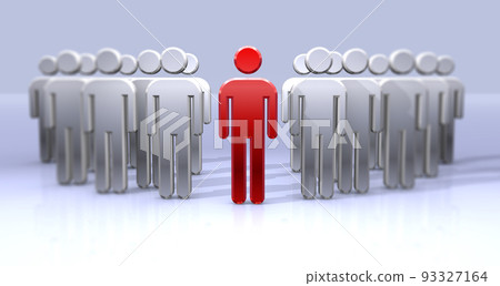 Election from the group, leader and set 93327164