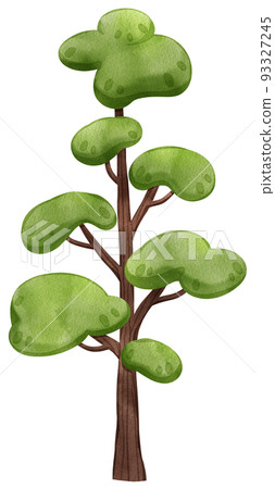 Fairy tale forest wonderland watercolor icon png Fairy tale forest wonderland watercolor icon png 93327245
