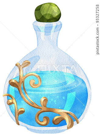 Fairy tale forest wonderland watercolor icon png Fairy tale forest wonderland watercolor icon png 93327258