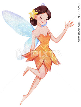 Fairy tale forest wonderland watercolor icon png Fairy tale forest wonderland watercolor icon png 93327259
