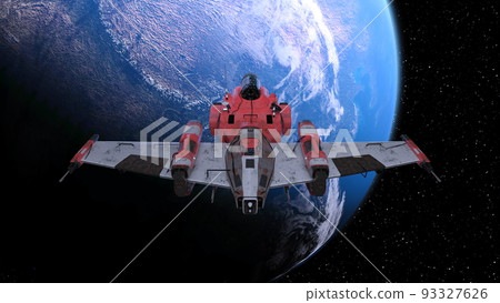 太空船和地球 太空船和地球 93327626