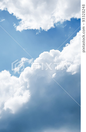 Sunny blue cloudy sky as abstract background, beauty in nature design concept Sunny blue cloudy sky as abstract background, beauty in nature design concept 93328248