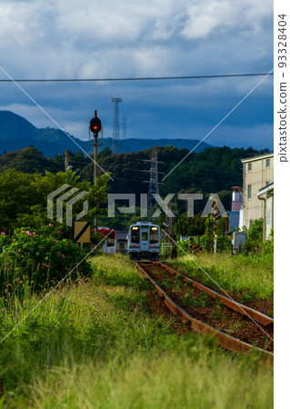 Hongo, Kakegawa City, Shizuoka Prefecture Tenryu Hamanako Railway and scenery along the line 93328404
