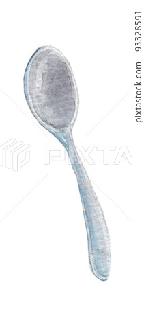 Tableware watercolor illustration cutlery pot Tableware watercolor illustration cutlery pot 93328591