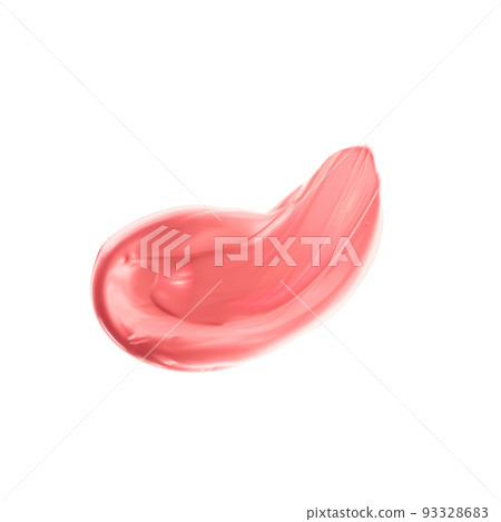 Pastel coral beauty swatch, skincare and makeup cosmetic product sample texture isolated on white background, make-up smudge, cream cosmetics smear or paint brush stroke closeup Pastel coral beauty swatch, skincare and makeup cosmetic product sample texture isolated on white background, make-up smudge, cream cosmetics smear or paint brush stroke closeup 93328683
