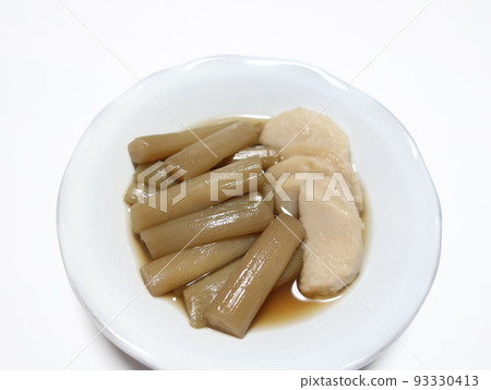 Delicious simmered zuiki and taro Delicious simmered zuiki and taro 93330413