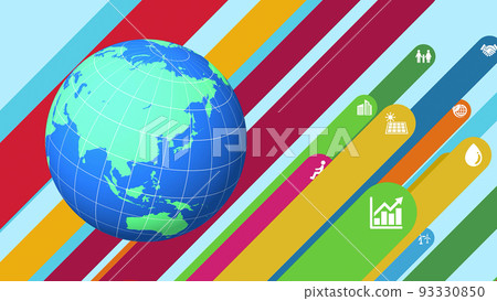 可持續發展目標可持續全球網絡 93330850