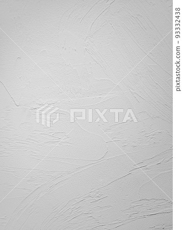 Texture material (white) hand-painted stucco 93332438