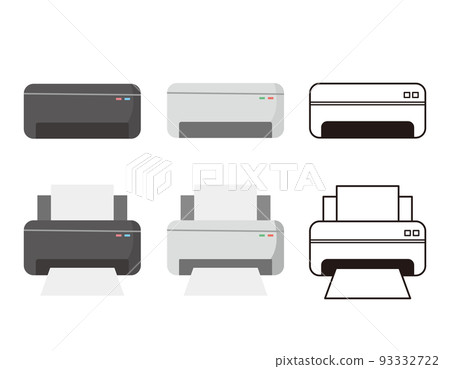 Inkjet printer icon vector illustration 93332722