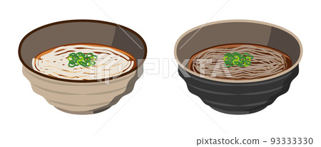 Kake udon and kake soba set 93333330