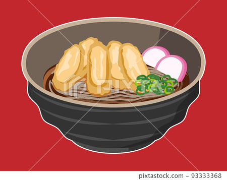 Burdock tempura soba (with white border) 93333368