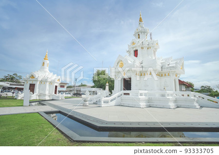 The Scenery of Nakon Si Thammarat City Pillar Shrine, Nakhon Si Thammarat, Thailand. The Scenery of Nakon Si Thammarat City Pillar Shrine, Nakhon Si Thammarat, Thailand. 93333705