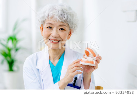 Dentist female doctor Dentist female doctor 93334058