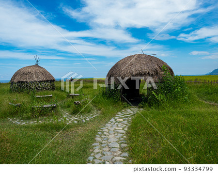 Lanscape of Xinshe rice terrace in Hualien, Taiwan. Lanscape of Xinshe rice terrace in Hualien, Taiwan. 93334799