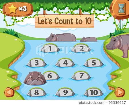 Counting number 1 to 10 Counting number 1 to 10 93336617