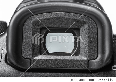 Closeup view of digital camera Closeup view of digital camera 93337110