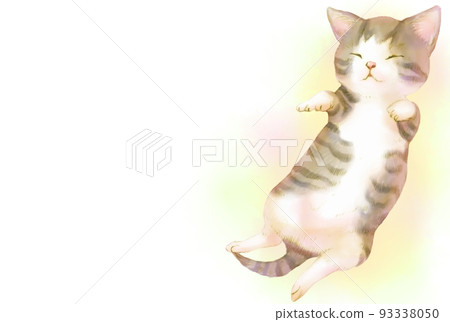 手繪貓咪簡約相框(睡白小貓) 手繪貓咪簡約相框(睡白小貓) 93338050