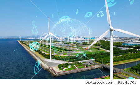 Renewable energy wind power generation Renewable energy wind power generation 93340705