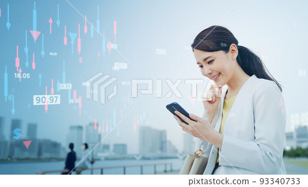 股票投資圖片 股票應用 金融科技 93340733