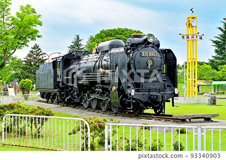 城北公園交通廣場靜保蒸汽機車D51-892弘前市 93340903