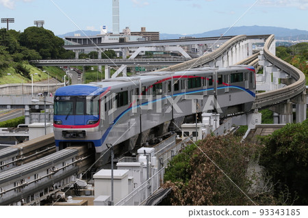 Osaka High Speed Rail 3000 series train Osaka High Speed Rail 3000 series train 93343185