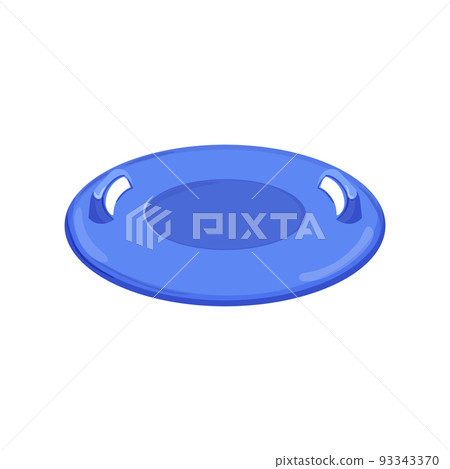 toboggan sled snow cartoon vector illustration toboggan sled snow cartoon vector illustration 93343370